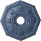Ekena Millwork Nottingham Ceiling Medallion (Canopies up to 4 5/8"), 18"OD x 3 1/2"ID x 1 1/2"P, Americana Crackle CM18NTAMC - alternate 1
